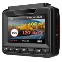 Видеорегистратор с антирадаром 3 в 1 PlayMe Arton